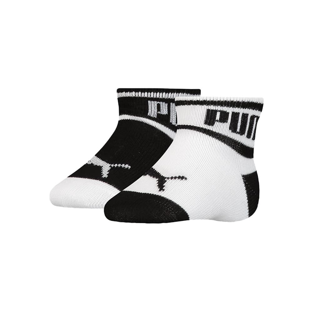 Unisex Babysocken Mit Logo - 2 Paar – Schwarz Weiß – 23-26