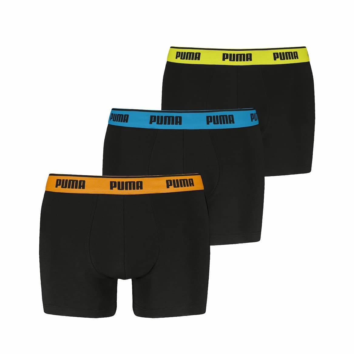 Herren Everyday Basic Boxershorts 3er-Pack – Schwarz-Mix – Xxl
