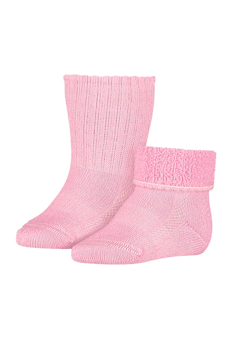 Merinowoll Baby Socken – Rosa – 0-4 M