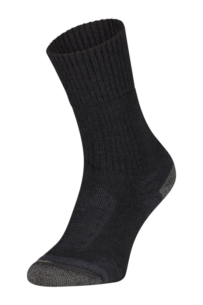 S59 Merinowoll Arbeitsstrümpfe – Schwarz – 46-48