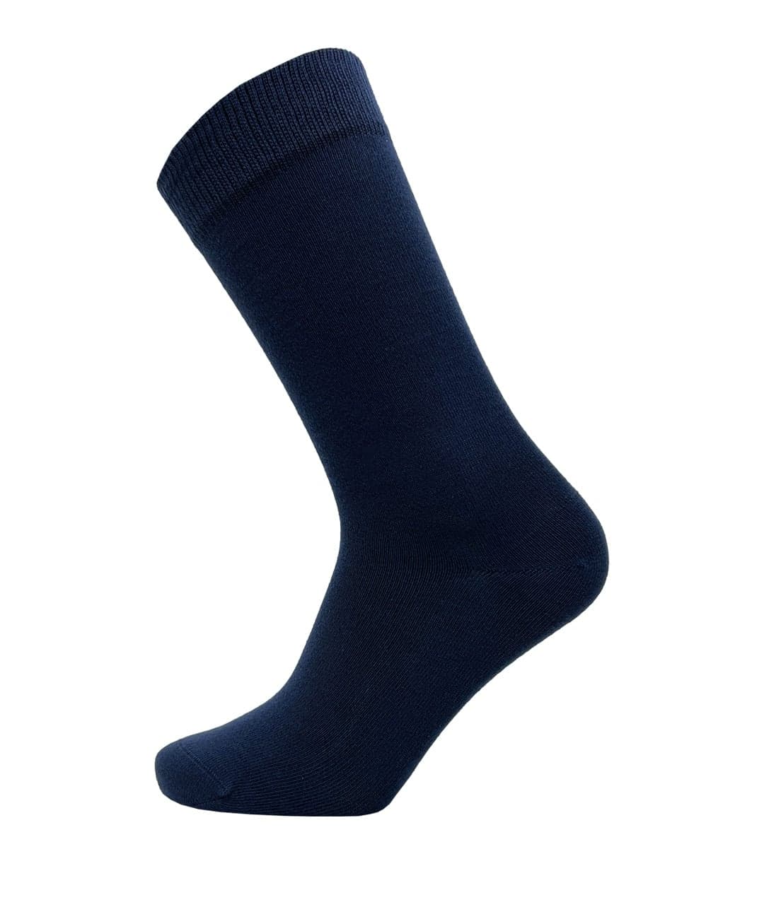 Klassische Hohe Socken Aus Tencel – Marineblau – 39-42
