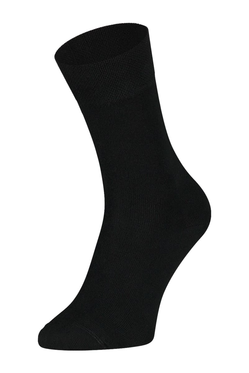 Bambus Hohe Socken – Schwarz – 46-48