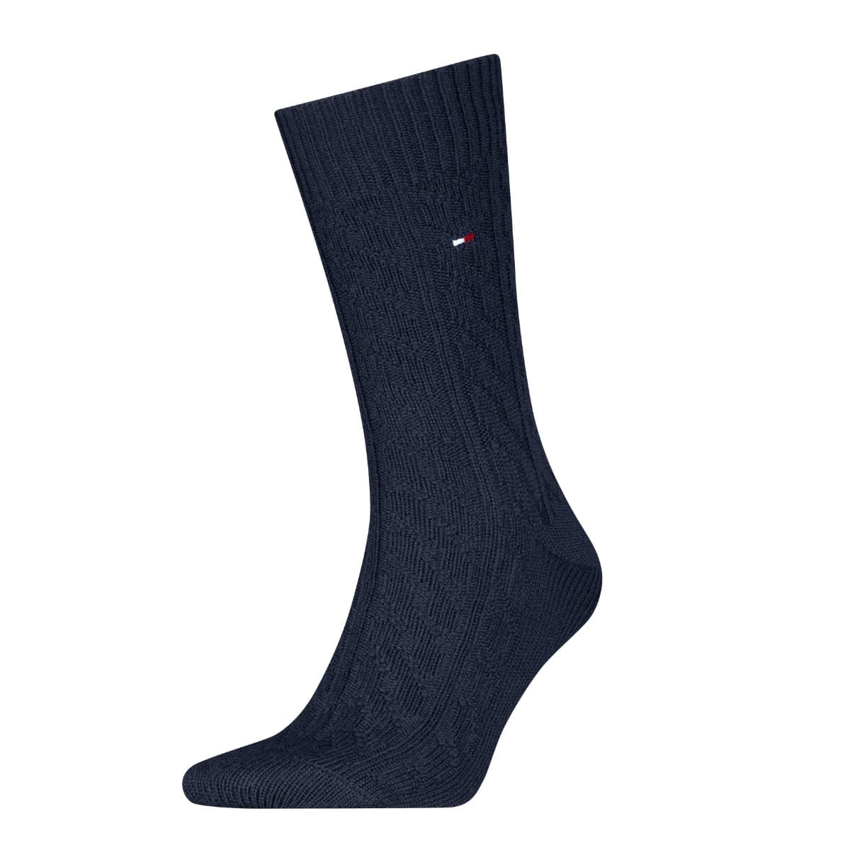 Herrenstrümpfe Kabel - Marineblau - 39-42