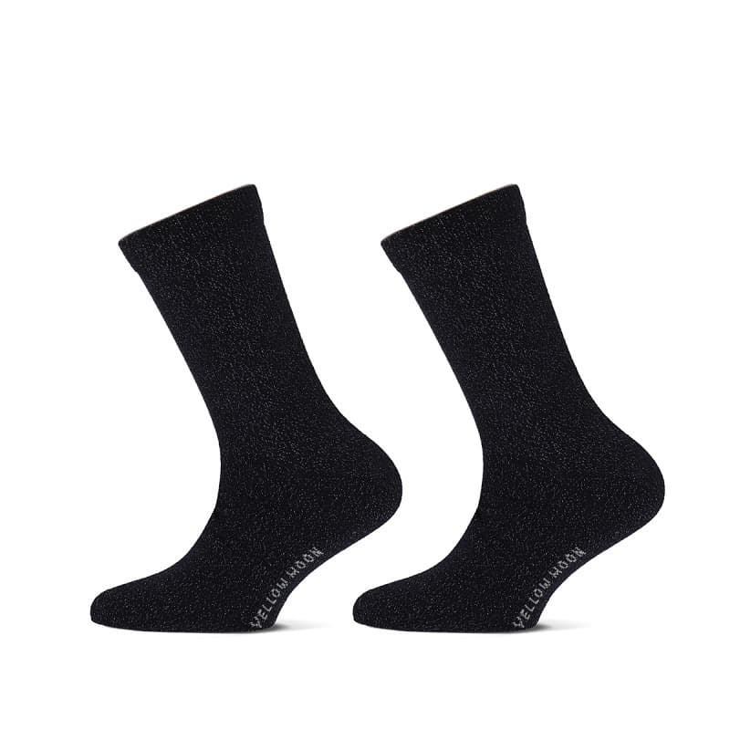 Mädchen Socken Glitzer 2-Paar - Marine - 39-42
