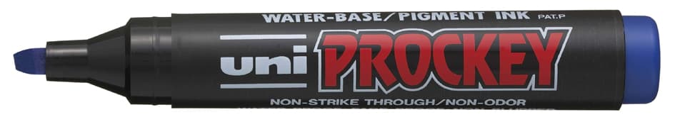 Uni-Ball Permanent-Marker Prockey (Pm-126), Blau