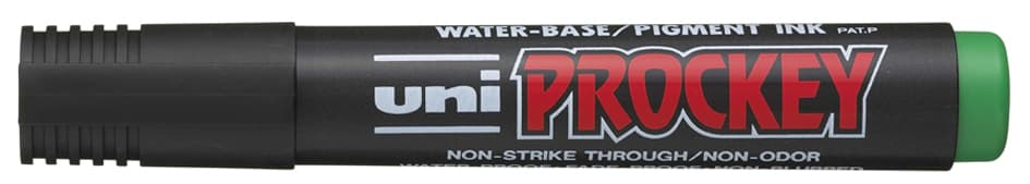 Uni-Ball Permanent-Marker Prockey (Pm-126), Grün