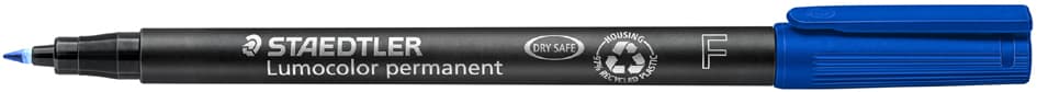 Staedtler Lumocolor Permanent-Marker 318f, Blau