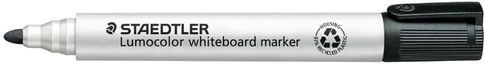 Staedtler Lumocolor Whiteboard-Marker 351, Schwarz