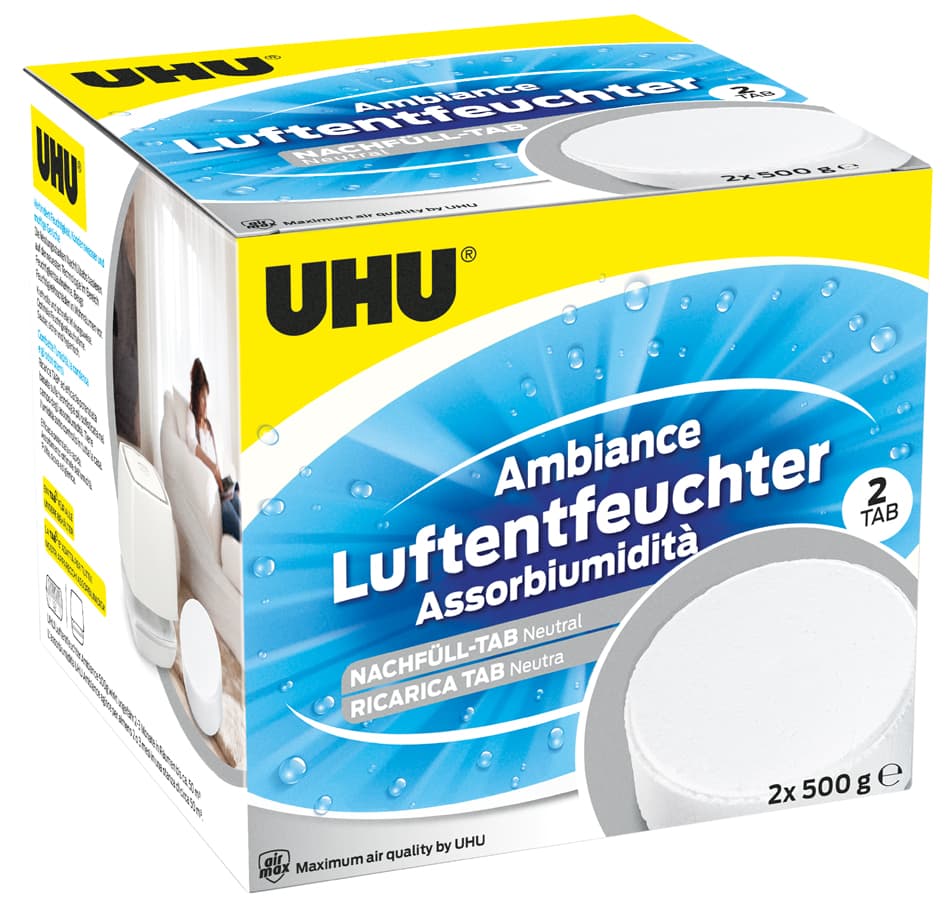 Uhu Nachfülltabs Ambiance, 2 X 100 G, Geruchsneutral