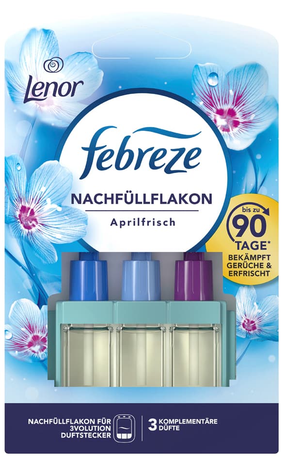 Febreze Nachfüllflakon 3volution, Lenor Aprilfrisch