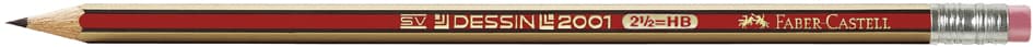 Faber-Castell Bleistift Dessin 2001, Härtegrad: Hb