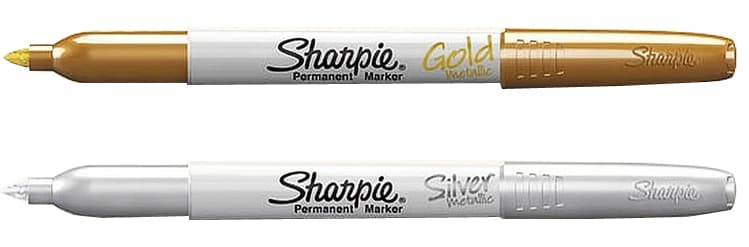 Sharpie Permanent-Marker Fine Metallic, Gold