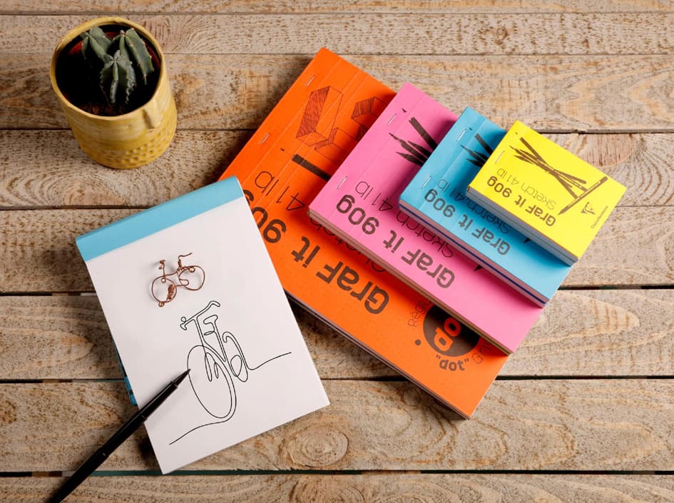 Clairefontaine Skizzenblock Graf, It, Din A4, Sortiert