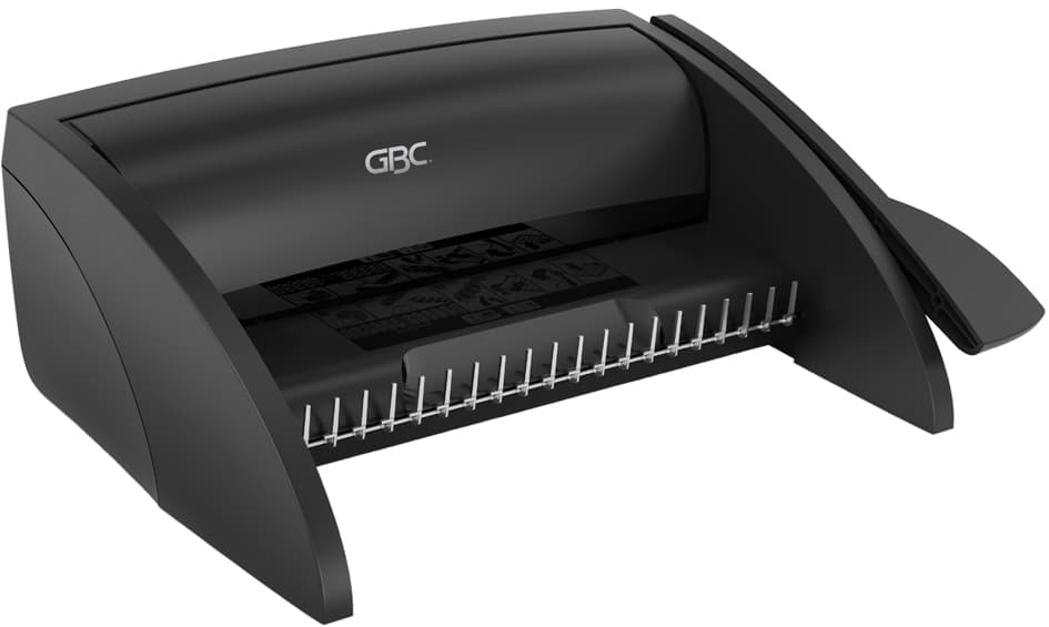 Gbc Plastikbindegerät Combbind 100, Schwarz