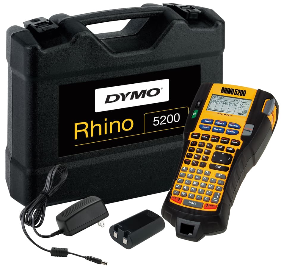 Dymo Industrie-Beschriftungsgerät , Rhino 5200, , Im Koffer