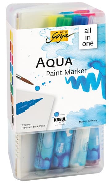 Kreul Aqua Paint Marker Solo Goya, Powerpack Xxl