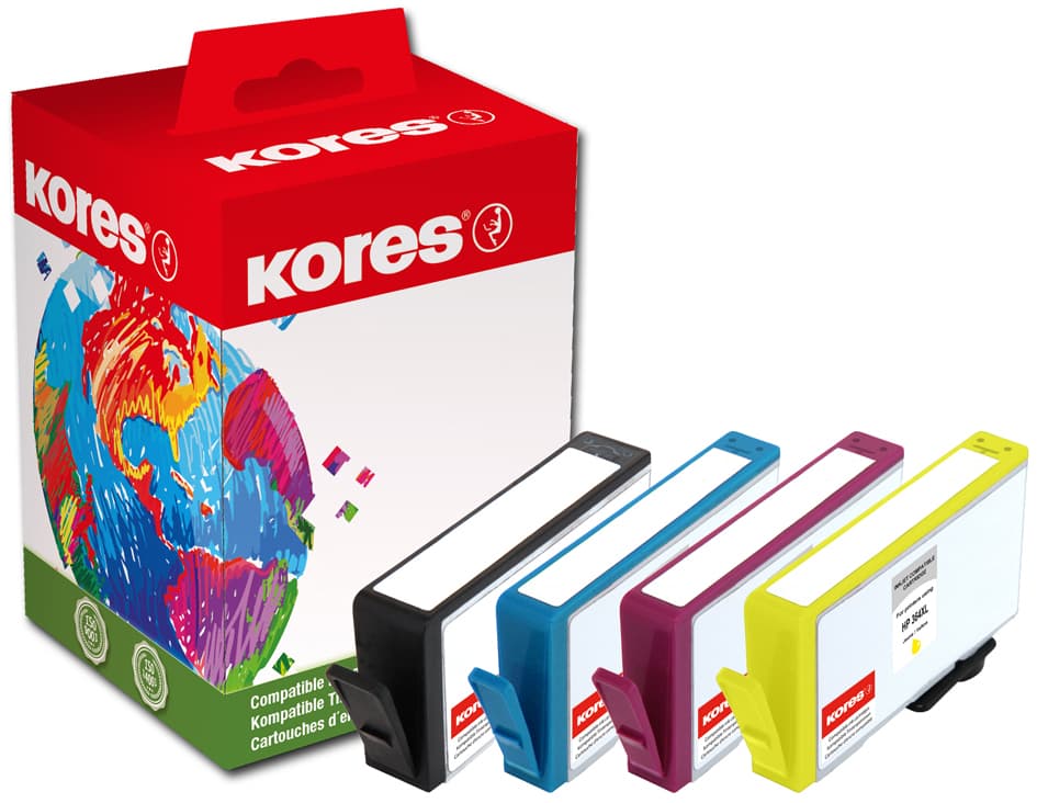Kores Multi-Pack Tinte G1722kit Ersetzt Hp 950xl / 951xl