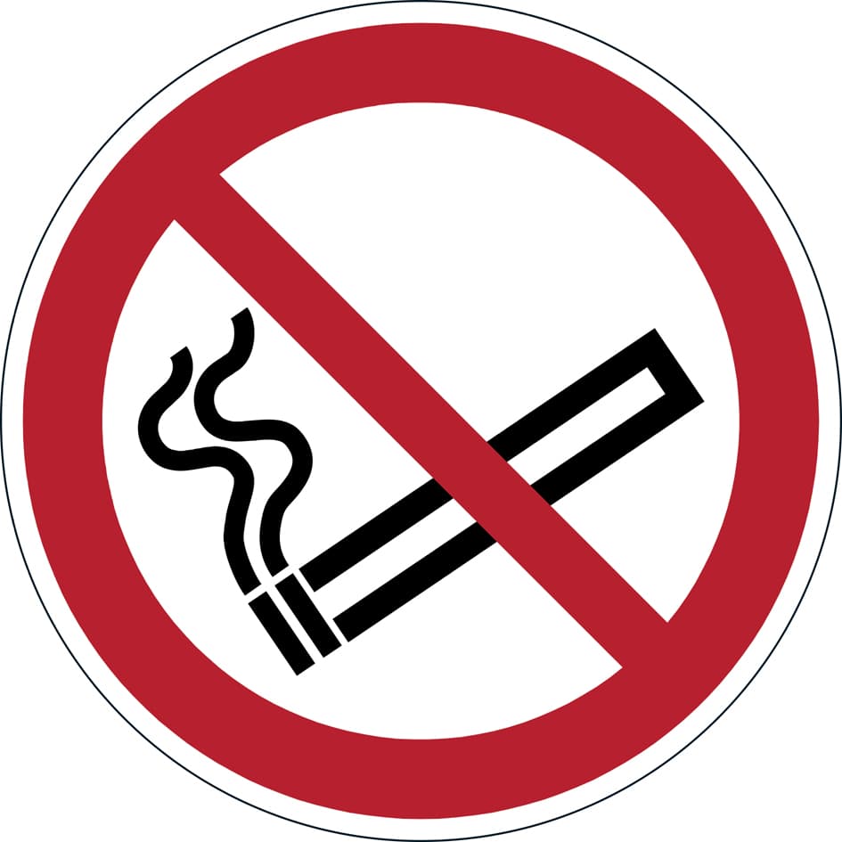Durable Verbotskennzeichen , Rauchen Verboten, , Selbstklebend