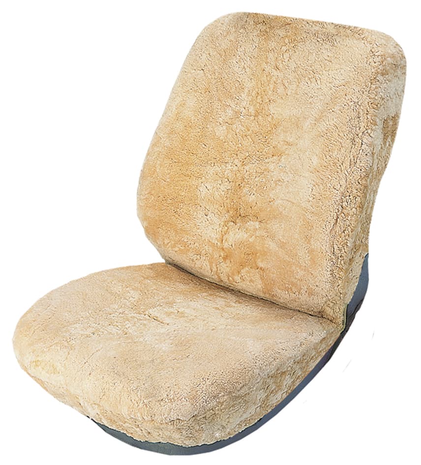 Iwh Kfz-Lammfellsitzbezug, Beige