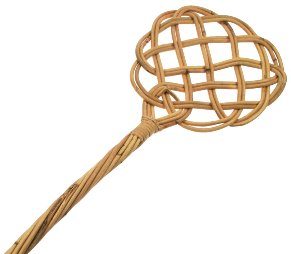 Peggy Perfect Teppichklopfer, Aus Korbweide