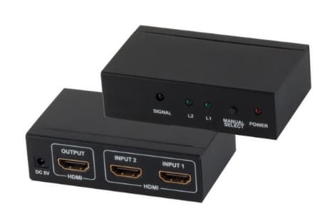 Shiverpeaks Professional Hdmi Switch, 2 Eingänge
