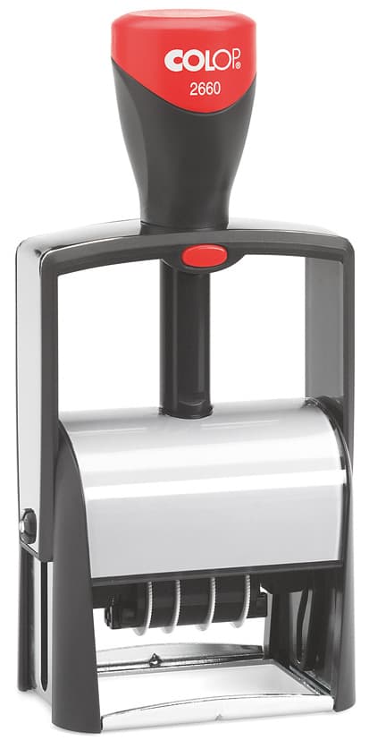 Colop Datumstempel Classic 2660, 6-Zeilig, Mit Gutschein