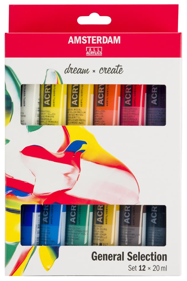 Royal Talens Acrylfarbe Amsterdam Introset Ii, 12 X 20 Ml