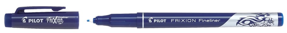 Pilot Fineliner Frixion, Blau