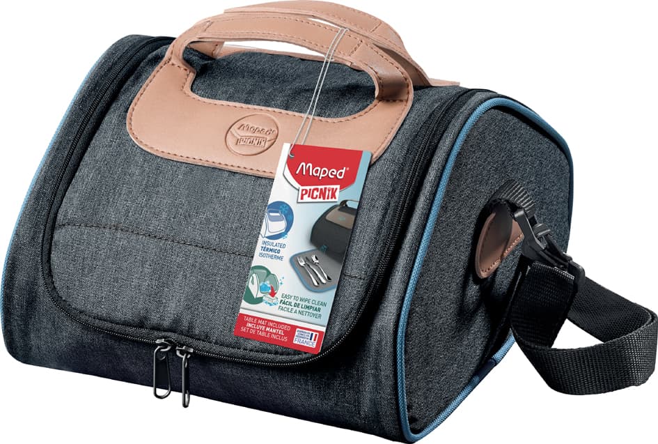 Maped Picnik Lunch-Tasche Concept Mit Tischunterlage, Blau