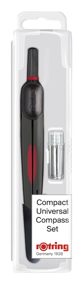 Rotring Universalzirkel Compact, Länge: 130 Mm