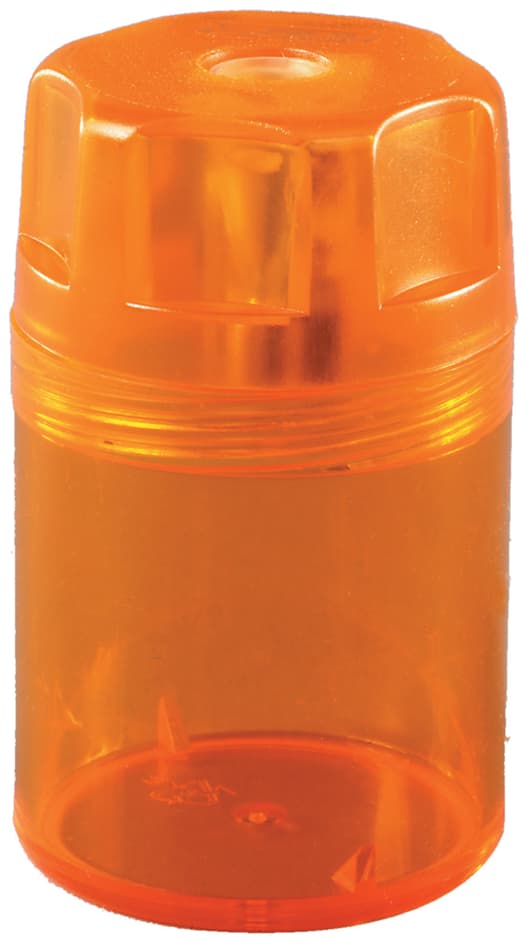 Herlitz Spitzdose, Aus Kunststoff, Rund
