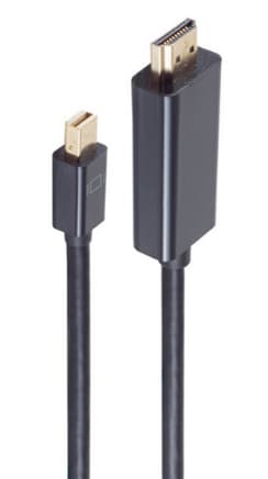 Shiverpeaks Basic-S Mini Displayport - Hdmi Kabel, 2,0 M