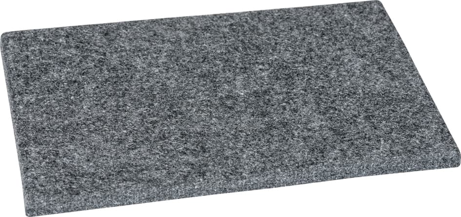 Heyda Prickel-Filzunterlage, Grau, 125 X 180 Mm