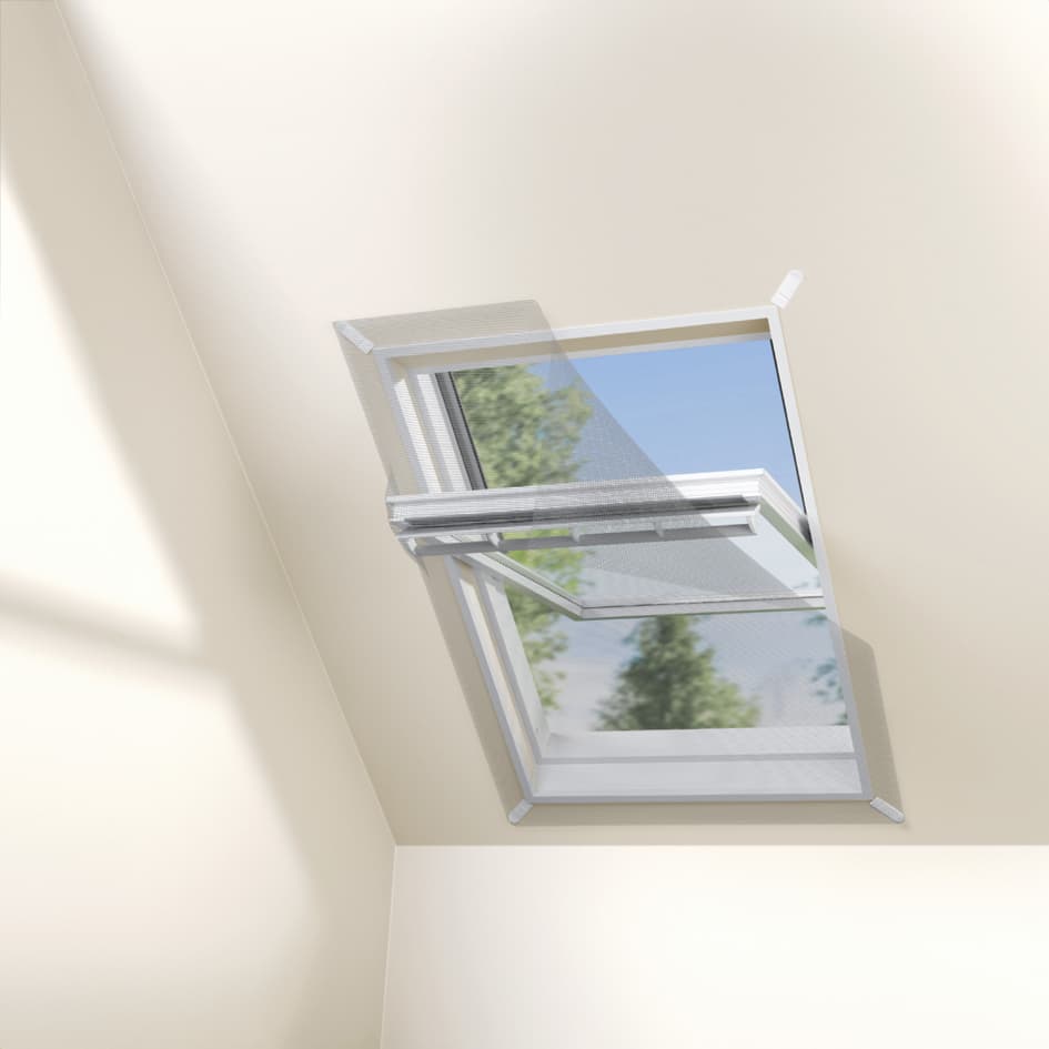 Tesa Fliegengitter Mit Sonnenschutz Für Dachfenster