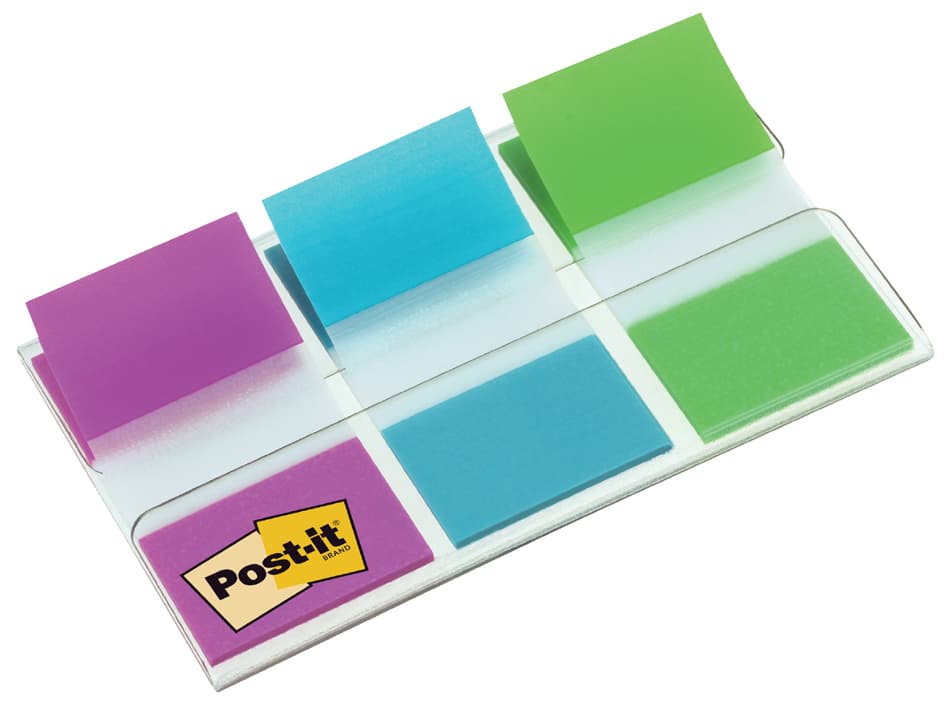 Post-It Haftmarker Index, 25,4 X 43,2 Mm, 3-Farbig