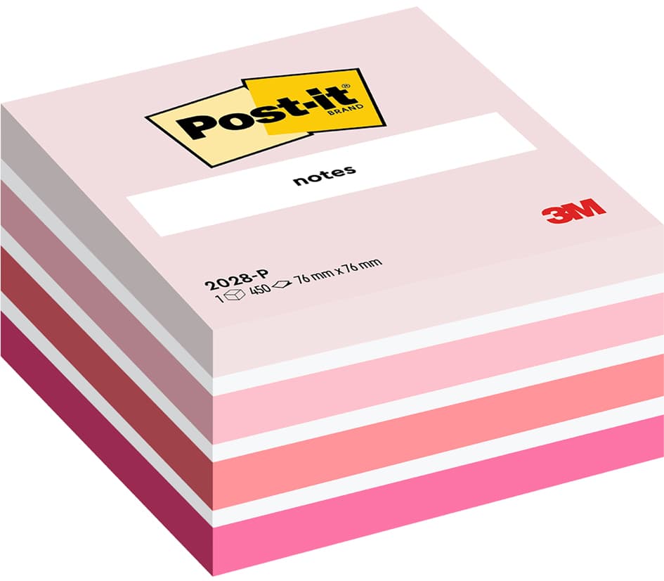 Post-It Haftnotiz-Würfel Notes, 76 X 76 Mm, Grün
