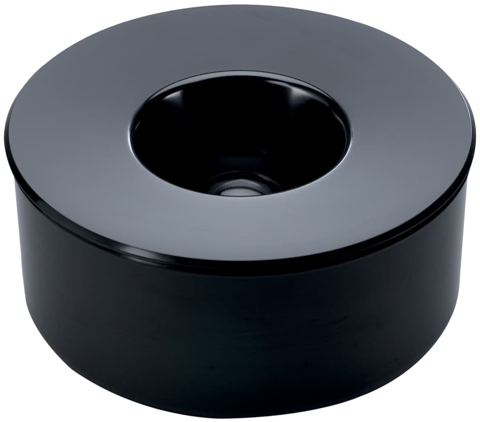 Durable Aschenbecher Kulan, Rund, Schwarz