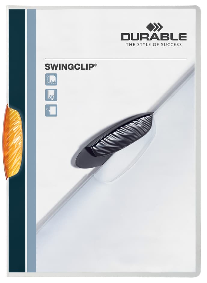 Durable Klemmhefter Swingclip, Din A4, Clips Farbig Sortiert