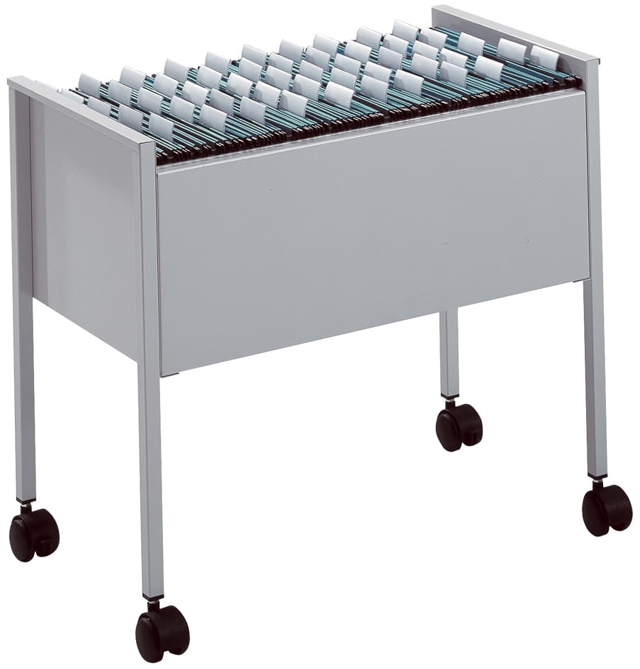 Durable Hängemappen-Wagen , Economy 80, , Silber Metallic