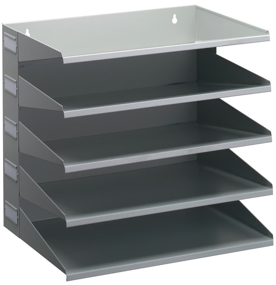 Durable Sortierstation Business, 5 Fächer, Grau