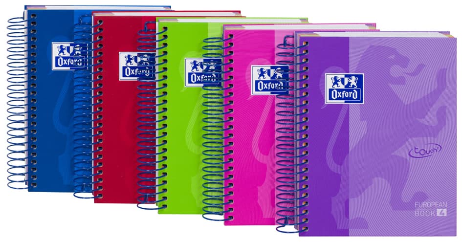 Oxford Collegeblock European Book Touch, Din A6, Kariert