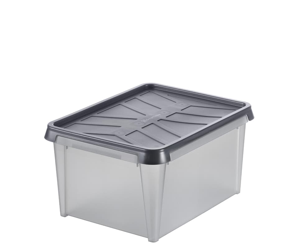 Smartstore Aufbewahrungsbox Dry 13 L, 13 Liter, Anthrazit
