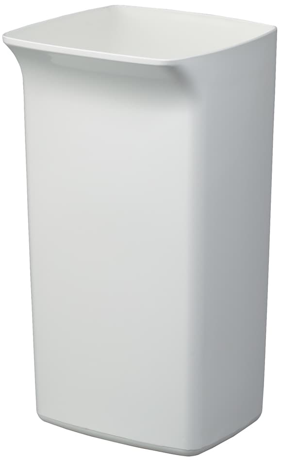 Durable Abfallbehälter Durabin Square 40, Rechteckig, Weiß