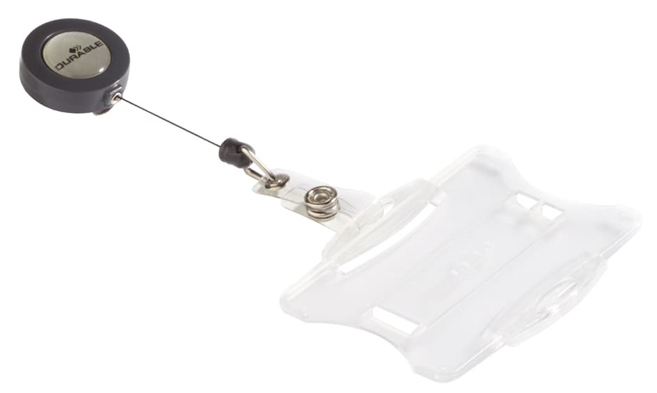Durable Namensschild, Mit Ausweishalter, 85 X 54 Mm