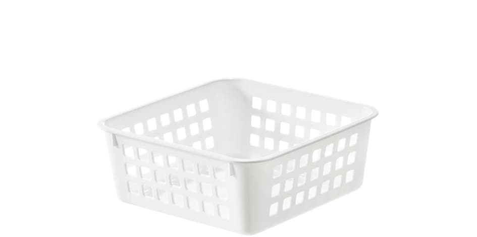 Smartstore Aufbewahrungsbox Basket Recycled 1 L, Weiß