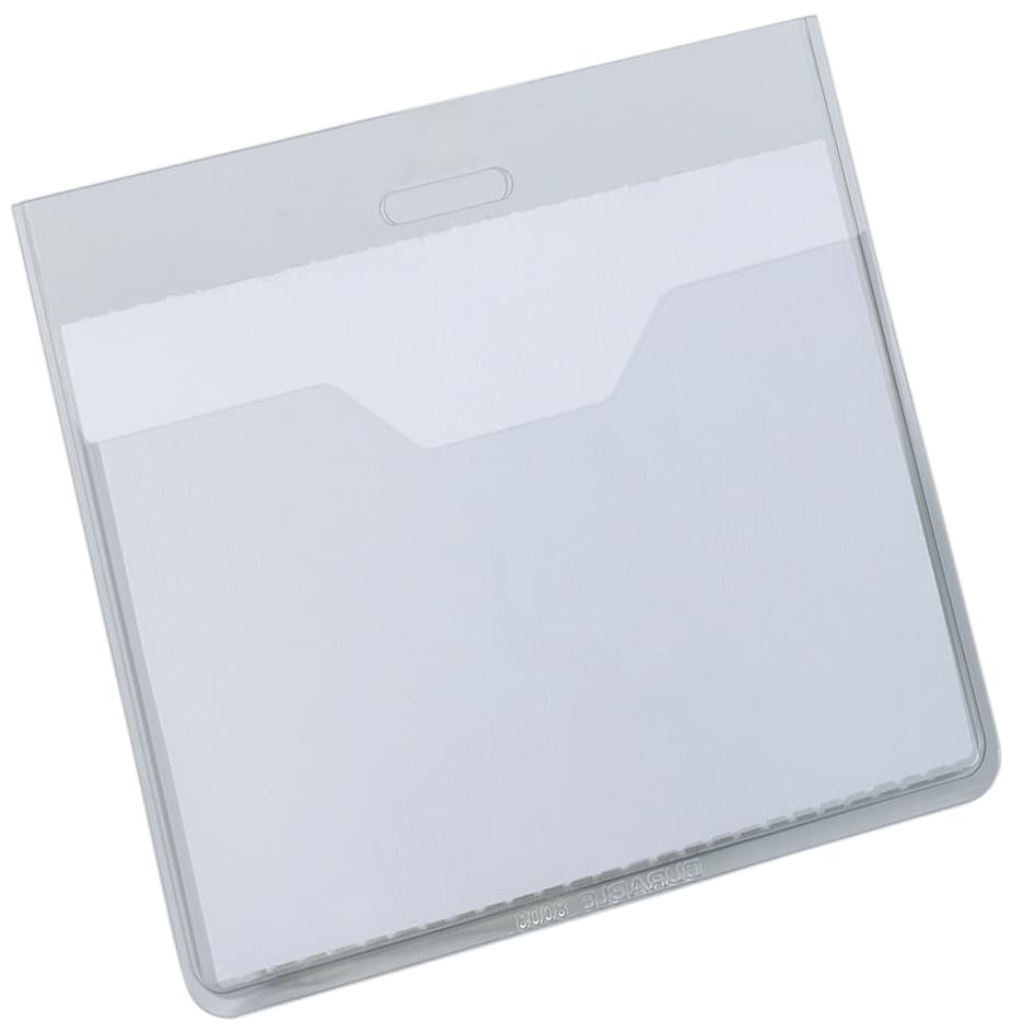 Durable Namensschild, Oben Offen, Ohne Clip