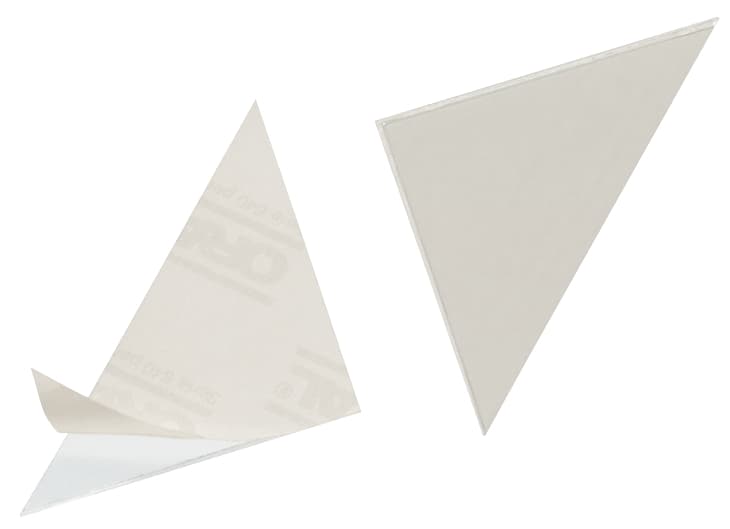 Durable Dreieck-Selbstklebetaschen Cornerfix, 100 X 100 Mm
