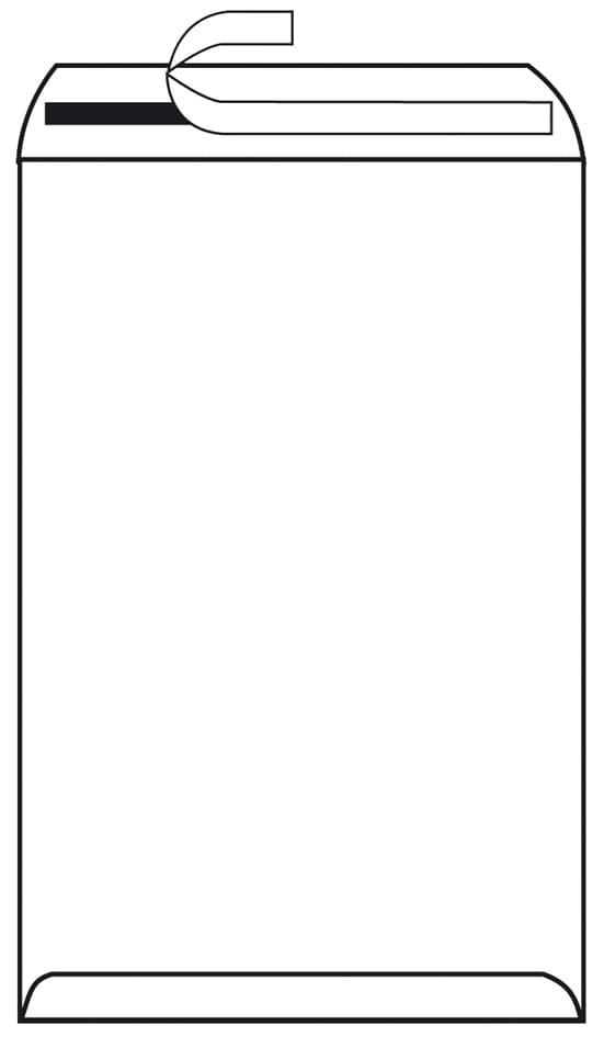 Herlitz Versandtasche, Din C5, Mit Fenster, Braun