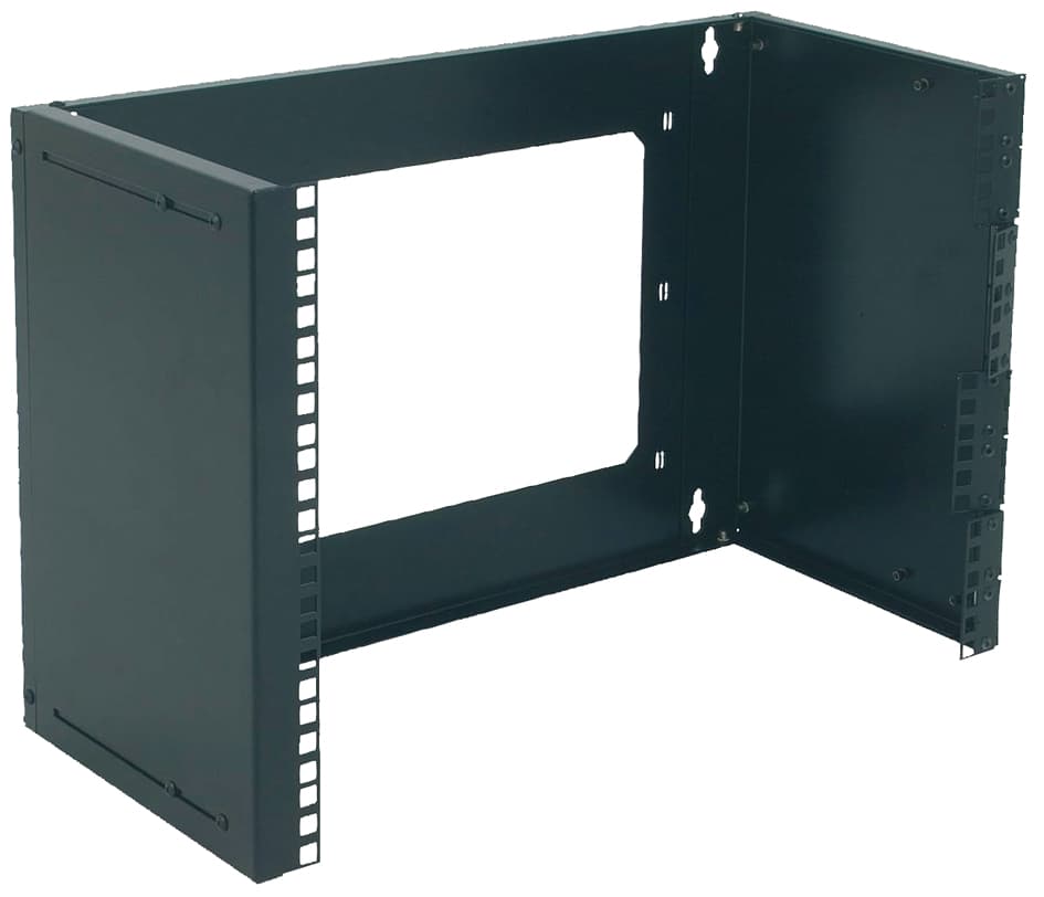 Digitus 19, Universal-Wandgestell, 8 He, Schwarz (Ral 9005)