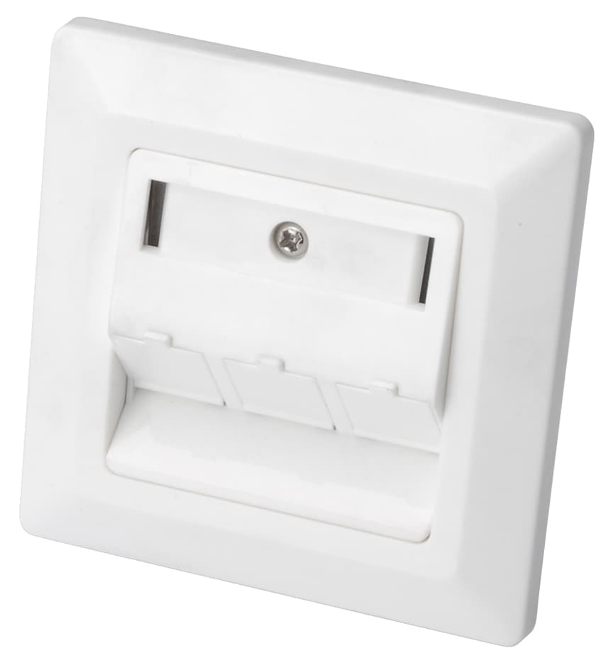 Digitus Leerdose Für Keystone Module, 3-Fach, Reinweiß